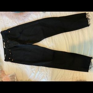 Levi’s Wedgie Fit Black Denim Jeans (High Waisted)
